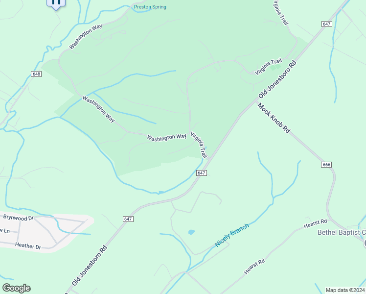map of restaurants, bars, coffee shops, grocery stores, and more near 15085 Washington Way in Bristol