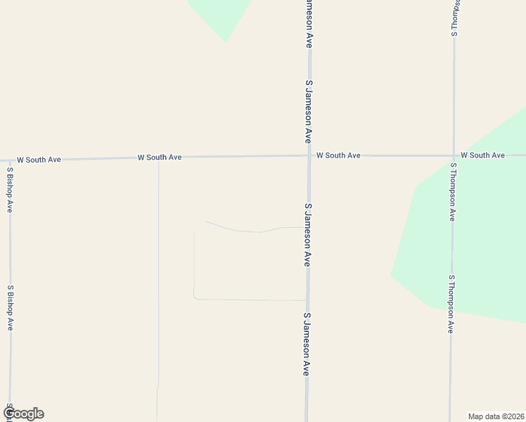 map of restaurants, bars, coffee shops, grocery stores, and more near 8285 South Jameson Avenue in Fresno