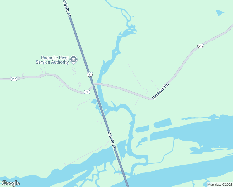 map of restaurants, bars, coffee shops, grocery stores, and more near 9828 Redlawn Road in Bracey