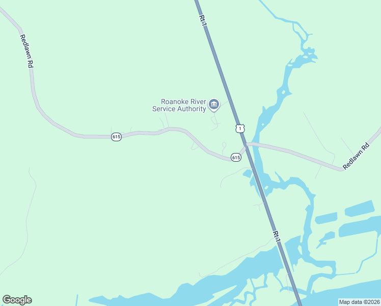 map of restaurants, bars, coffee shops, grocery stores, and more near 9156-9304 Redlawn Road in Bracey