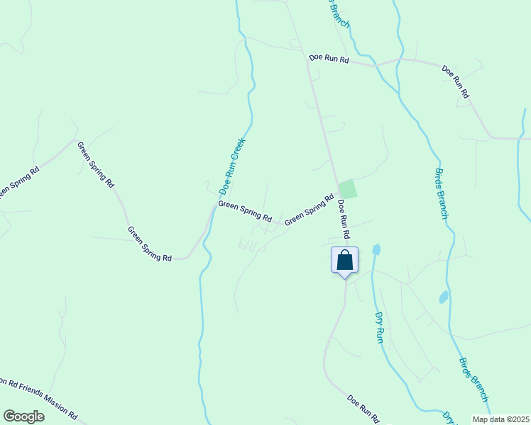 map of restaurants, bars, coffee shops, grocery stores, and more near 1461 Green Spring Road in Ararat