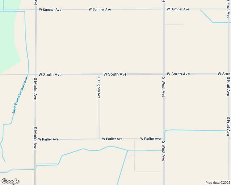 map of restaurants, bars, coffee shops, grocery stores, and more near 8126 South Hughes Avenue in Fresno