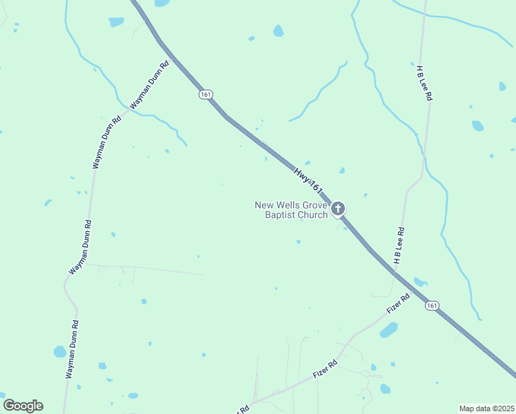 map of restaurants, bars, coffee shops, grocery stores, and more near 6282 Tennessee 161 in Springfield