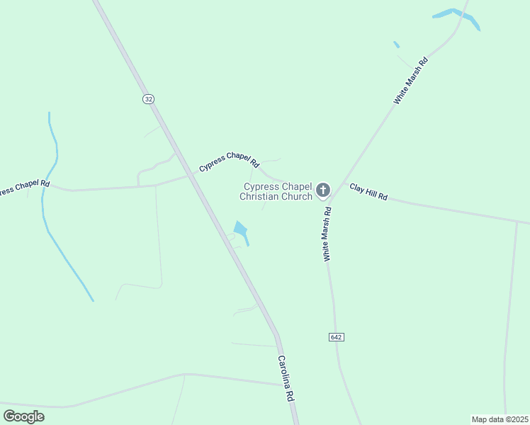 map of restaurants, bars, coffee shops, grocery stores, and more near 1839 Cypress Chapel Road in Suffolk