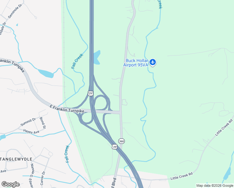 map of restaurants, bars, coffee shops, grocery stores, and more near 2679 Old Richmond Road in Danville