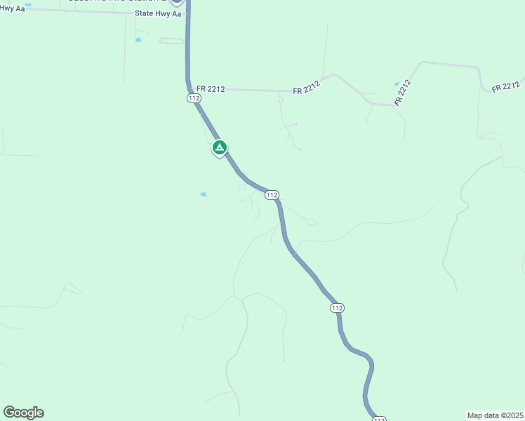 map of restaurants, bars, coffee shops, grocery stores, and more near State Highway 112 in Cassville