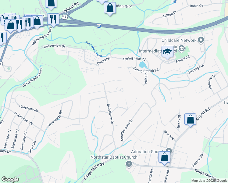 map of restaurants, bars, coffee shops, grocery stores, and more near in Bristol
