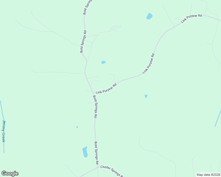 map of restaurants, bars, coffee shops, grocery stores, and more near 3025-3059 Link Puryear Road in South Boston