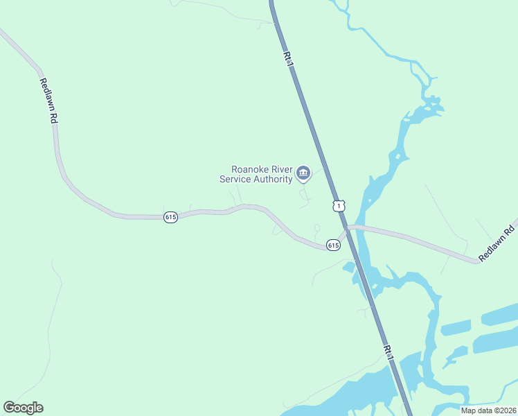 map of restaurants, bars, coffee shops, grocery stores, and more near 9156 Redlawn Road in Bracey