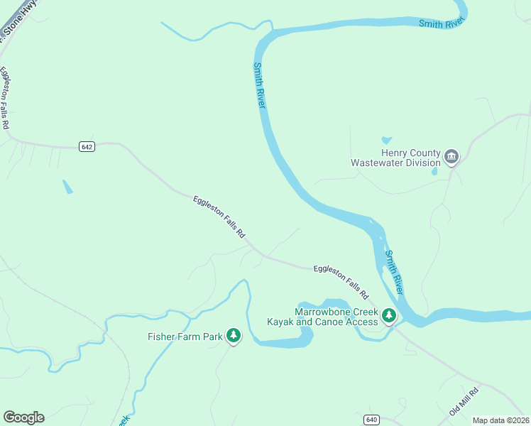 map of restaurants, bars, coffee shops, grocery stores, and more near 1511 Eggleston Falls Road in Ridgeway