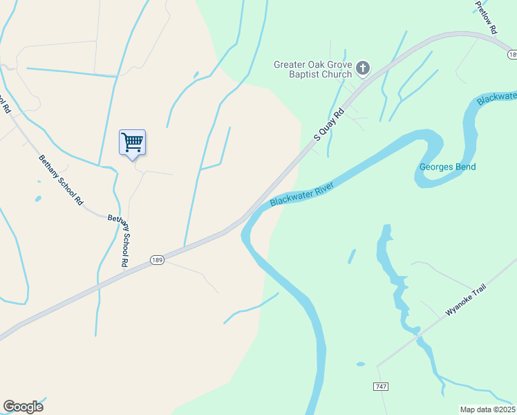 map of restaurants, bars, coffee shops, grocery stores, and more near 35244 South Quay Road in Franklin