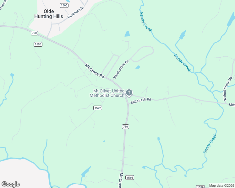 map of restaurants, bars, coffee shops, grocery stores, and more near 1989 Mount Cross Road in Danville