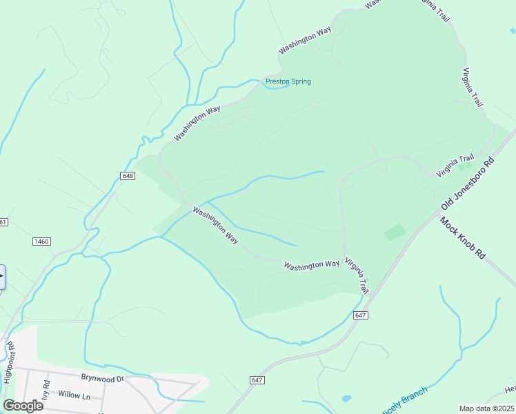 map of restaurants, bars, coffee shops, grocery stores, and more near 14456 Highlands Trail in Bristol