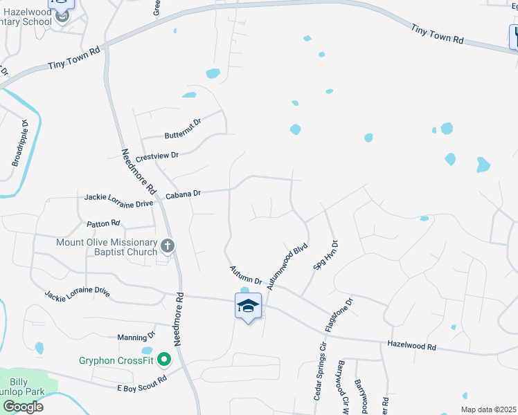 map of restaurants, bars, coffee shops, grocery stores, and more near 1791 Stone Hill Court in Clarksville