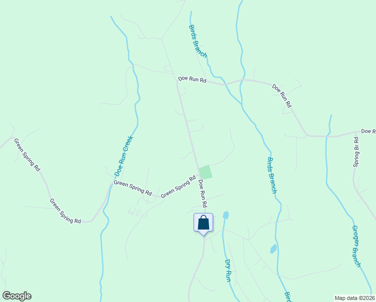 map of restaurants, bars, coffee shops, grocery stores, and more near 1019 Doe Run Road in Ararat