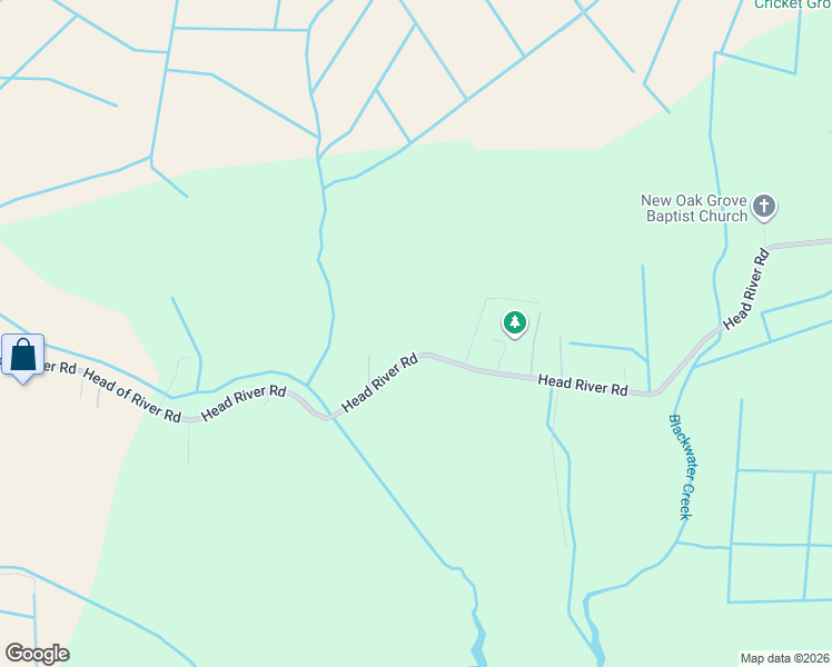 map of restaurants, bars, coffee shops, grocery stores, and more near 3464 Head River Road in Virginia Beach