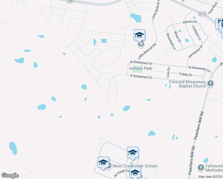 map of restaurants, bars, coffee shops, grocery stores, and more near 3311 South Senseney Circle in Clarksville
