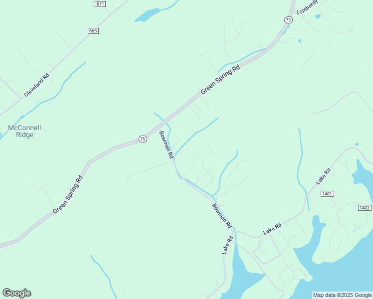 map of restaurants, bars, coffee shops, grocery stores, and more near 23153 Bowman Road in Abingdon