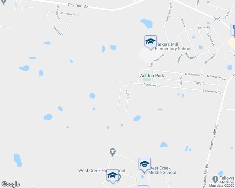 map of restaurants, bars, coffee shops, grocery stores, and more near 3311 South Senseney Circle in Clarksville