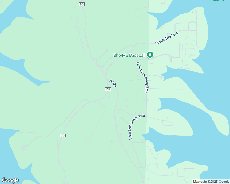 map of restaurants, bars, coffee shops, grocery stores, and more near 86 Eagle Ridge Lane in Branson West