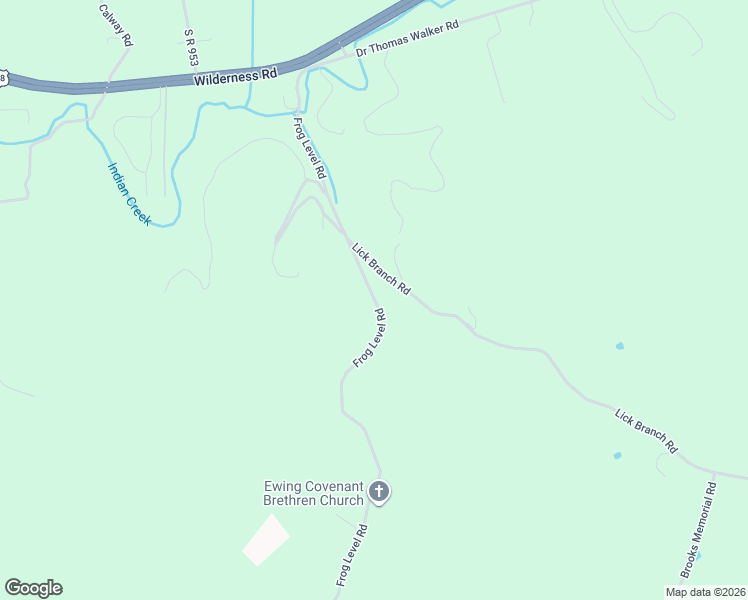 map of restaurants, bars, coffee shops, grocery stores, and more near Frog Level Road in Ewing