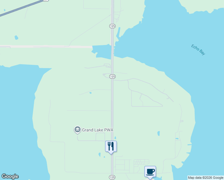 map of restaurants, bars, coffee shops, grocery stores, and more near 55800 East 273 Road in Afton