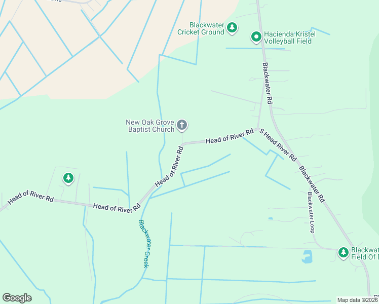 map of restaurants, bars, coffee shops, grocery stores, and more near 3209 Head River Road in Virginia Beach