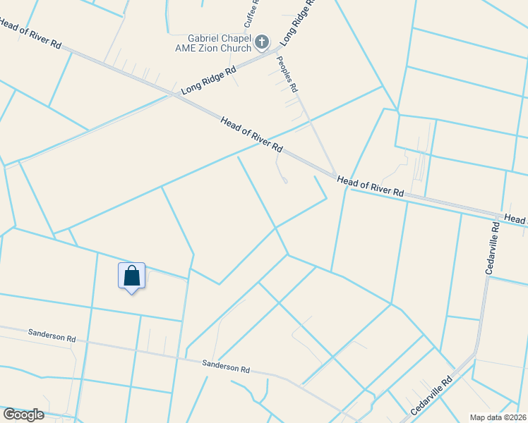 map of restaurants, bars, coffee shops, grocery stores, and more near 1213 Head of River Road in Chesapeake
