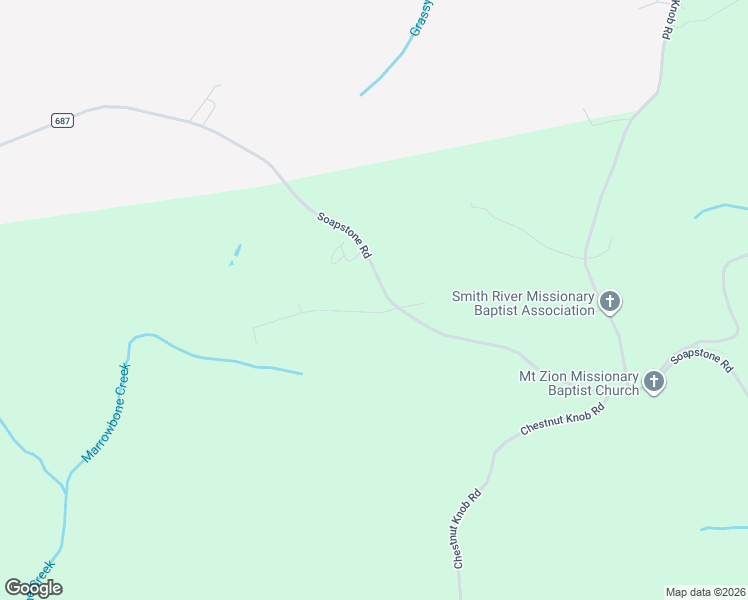 map of restaurants, bars, coffee shops, grocery stores, and more near 58 Knob Drive in Ridgeway