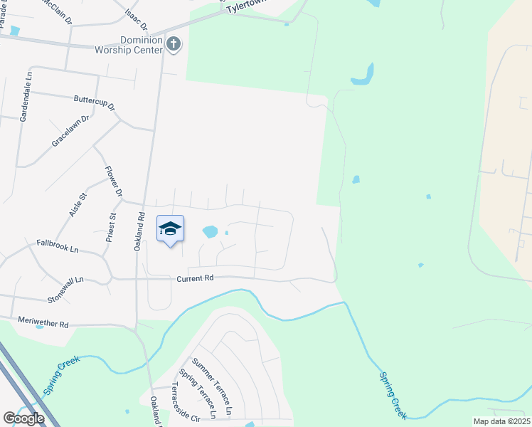 map of restaurants, bars, coffee shops, grocery stores, and more near 928 Cherry Blossom Lane in Clarksville