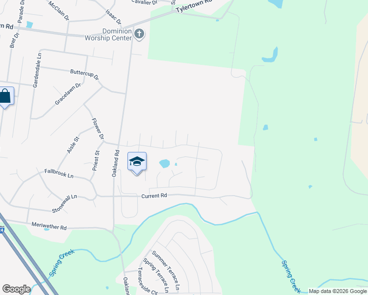 map of restaurants, bars, coffee shops, grocery stores, and more near 688 Elm Street in Clarksville