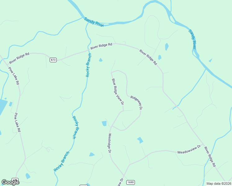 map of restaurants, bars, coffee shops, grocery stores, and more near 101 Blue Ridge View Drive in Danville