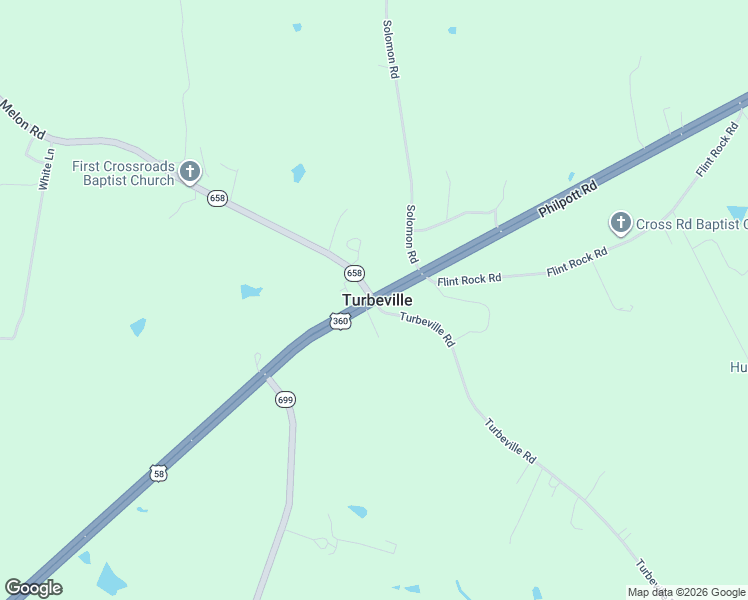 map of restaurants, bars, coffee shops, grocery stores, and more near in Turbeville