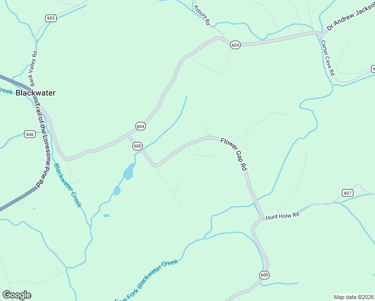 map of restaurants, bars, coffee shops, grocery stores, and more near 164 Neeley Drive in Blackwater