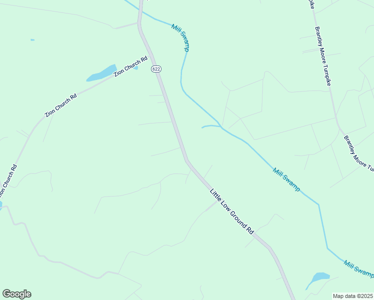 map of restaurants, bars, coffee shops, grocery stores, and more near 3158 Little Low Ground Road in Emporia