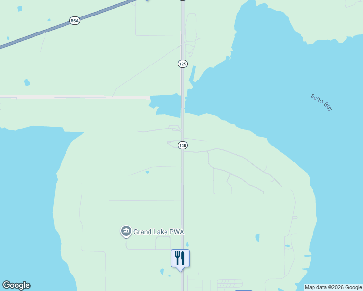 map of restaurants, bars, coffee shops, grocery stores, and more near 27201 Oklahoma 125 in Afton