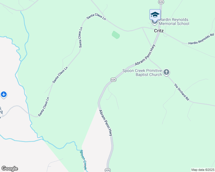 map of restaurants, bars, coffee shops, grocery stores, and more near 2214 Abram Penn Highway in Stuart