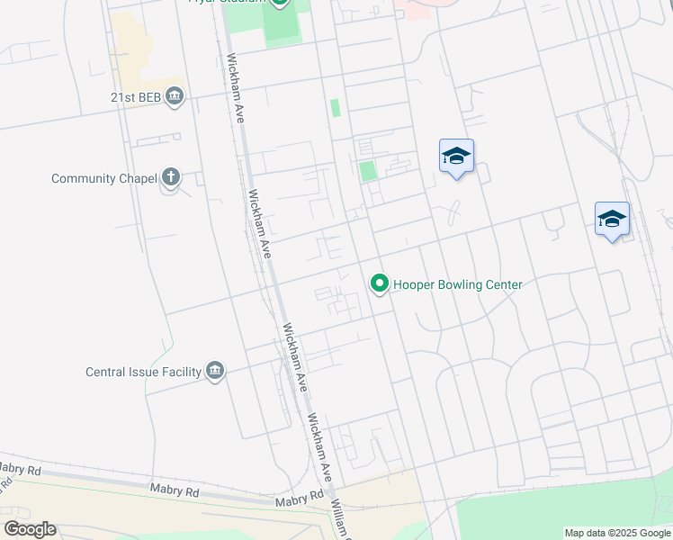map of restaurants, bars, coffee shops, grocery stores, and more near 7402 Airborne Street in Fort Campbell