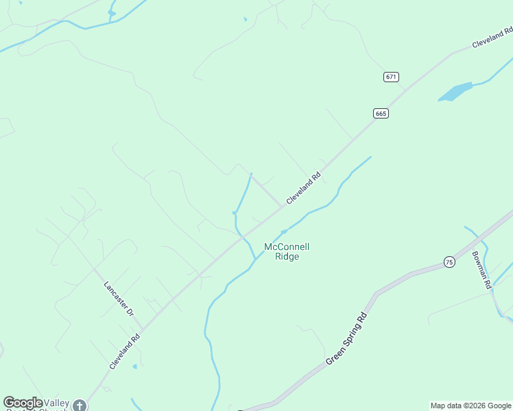 map of restaurants, bars, coffee shops, grocery stores, and more near 19185 Cleveland Road in Abingdon