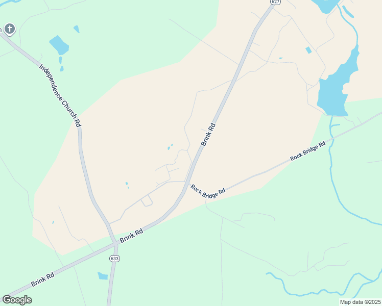 map of restaurants, bars, coffee shops, grocery stores, and more near 5787 Brink Road in Emporia