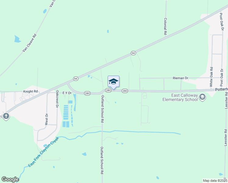 map of restaurants, bars, coffee shops, grocery stores, and more near 1169 Pottertown Road in Murray