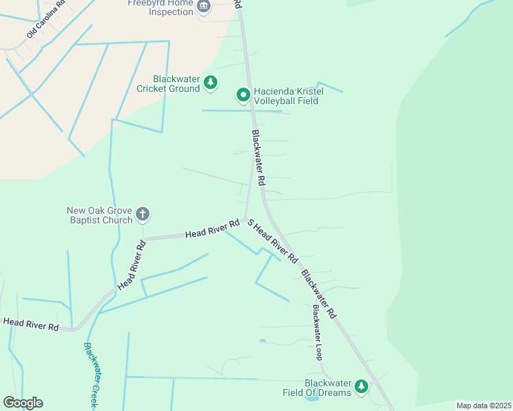 map of restaurants, bars, coffee shops, grocery stores, and more near 5153 Blackwater Road in Virginia Beach
