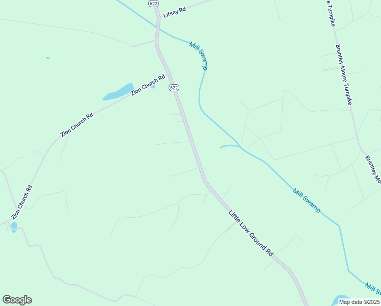 map of restaurants, bars, coffee shops, grocery stores, and more near 3061 Little Low Ground Road in Emporia