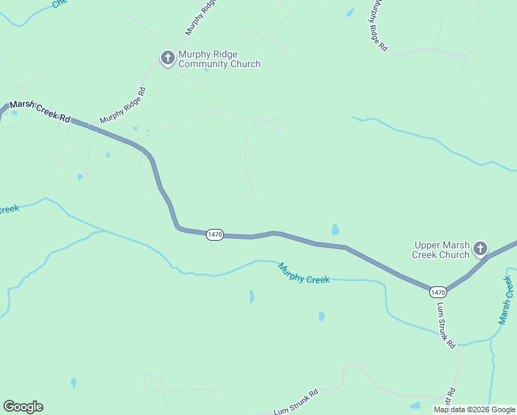 map of restaurants, bars, coffee shops, grocery stores, and more near Jess Privett Road in Strunk