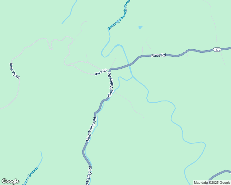 map of restaurants, bars, coffee shops, grocery stores, and more near Bonell King Road in Strunk