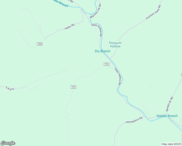 map of restaurants, bars, coffee shops, grocery stores, and more near State Road 731 in Ewing