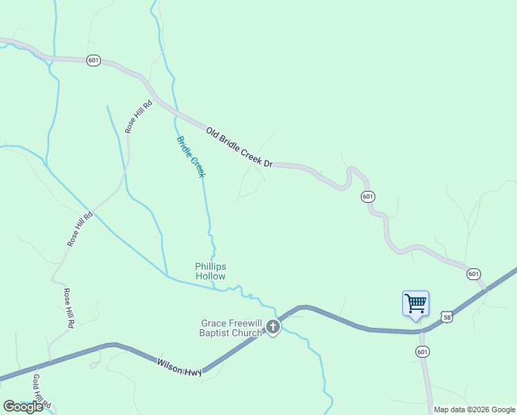 map of restaurants, bars, coffee shops, grocery stores, and more near 1141 Old Bridle Creek Drive in Independence