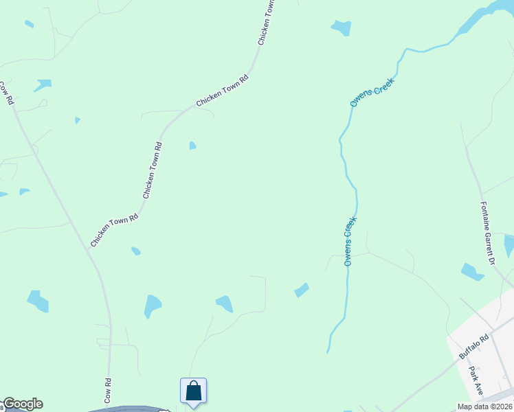 map of restaurants, bars, coffee shops, grocery stores, and more near 282-588 Chicken Town Road in Buffalo Junction