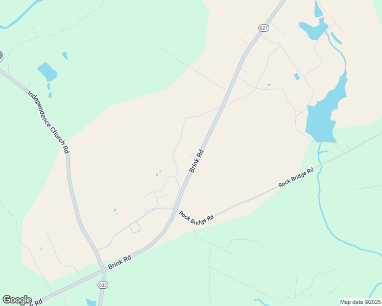 map of restaurants, bars, coffee shops, grocery stores, and more near 5631 Brink Road in Emporia