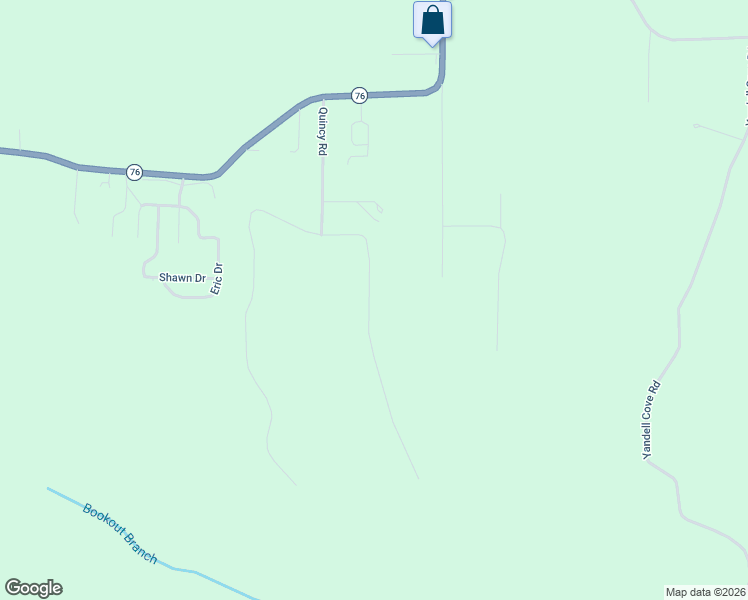 map of restaurants, bars, coffee shops, grocery stores, and more near 359 Norman Road in Kirbyville